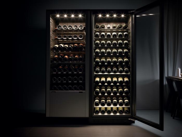Les caves à vin disponibles sur le marché ont différentes capacités de stockage