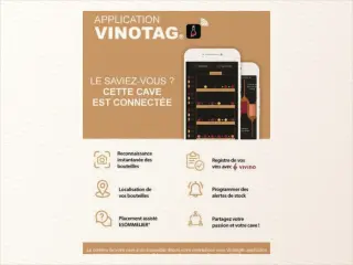 Cave à vin Climadiff CBU51S2B, photo 12 du fabricant