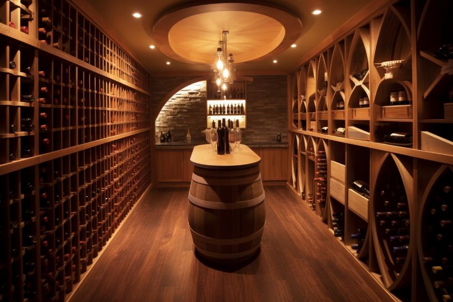 Bien ranger ses bouteilles de vin permet de d'optimiser l'espace de sa cave à vin